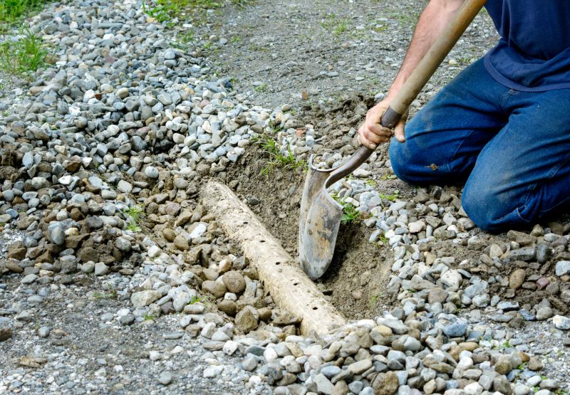Gravel French Drain